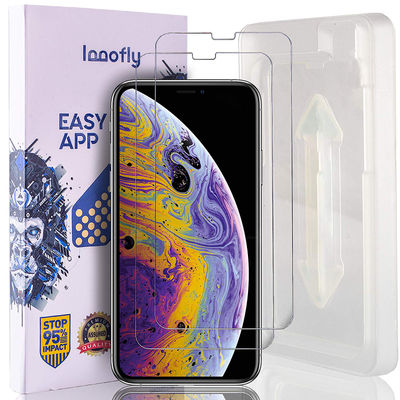 Lotto pellicola vetro temperato iPhone X XS ingrosso liquidazione protezione