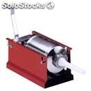 Low-cost painted manual meat stuffer mod lt3v - 3 litres horizontal - 1 speed -