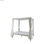 Łóżko Ogrodowe DKD Home Decor Biały Aluminium (148 x 188 x 205 cm) - 3