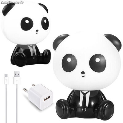 Luce da scrivania per bambini panda Teddy Bear DE003