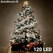 Luces de Navidad Blancas Christmas Planet (120 LED)