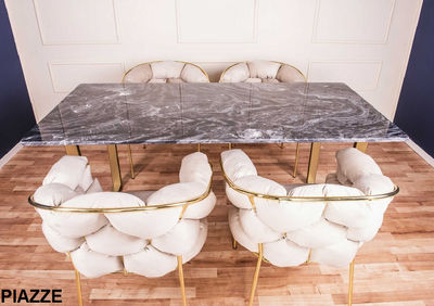 luksusowe stoły z blatem marmurowym piazze - Zdjęcie 3