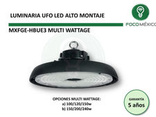 Luminaria LED Alto montaje tipo UFO para industria