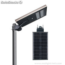 Luminaria LED Solar 40W Aio Panel Solar Integrado Alumbrado Publico All in One