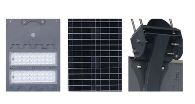 Luminaria LED Solar 40W Aio Panel Solar Integrado Alumbrado Publico All in One - Foto 4