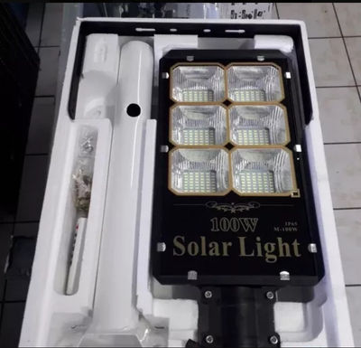Luminarias solares LED de 100w
