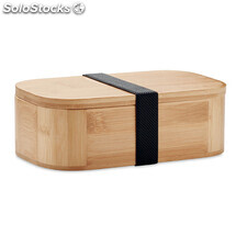 Lunch box en bambou 1L bois MIMO6378-40