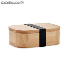 Lunch box en bambou 650ml bois MIMO6377-40