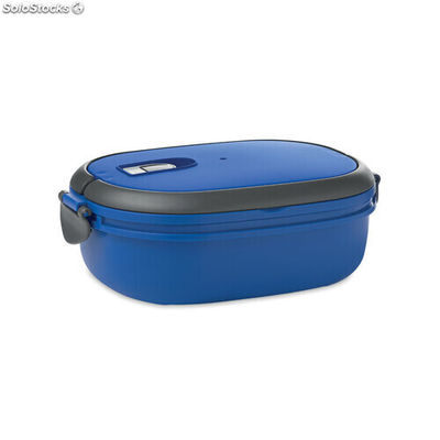 Lunch box en PP bleu royal MIMO9759-37