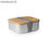 Lunch box korlan silver ROFI4066S1251 - 1