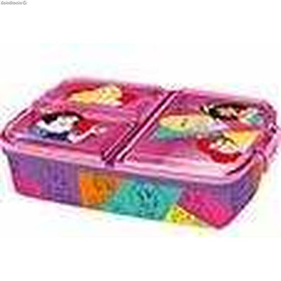 Lunchbox z przegrodami Disney Princess polipropylen