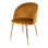 LUPIN CURRY Cadeira de estilo nórdico contemporâneo estofada em veludo. - 1