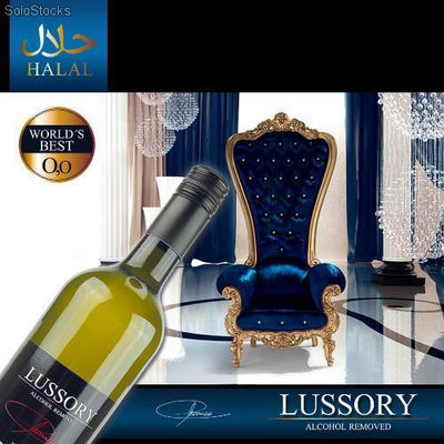 Lussory vin blanc sans alcool halal