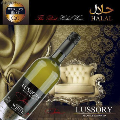 Lussory vin désalcoolisé Halal Blanc