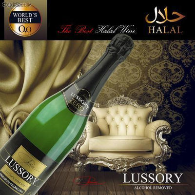 Lussory vin désalcoolisé Halal Mousseux