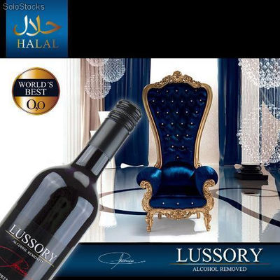 Lussory vin sans alcool rouge halal