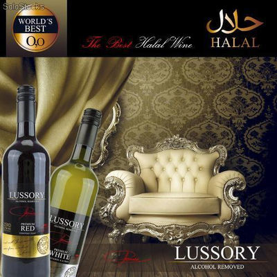 Lussory vins désalcoolisés Halal