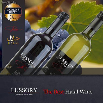 Lussory vins et Mousseux sans alcool halal