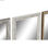 Lustro ścienne DKD Home Decor 36 x 2 x 95,5 cm Szkło Naturalny Szary Brązowy Bia - 3