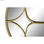 Lustro ścienne DKD Home Decor 80 x 2,5 x 80 cm Złoty Metal Drewno Arabia - 3