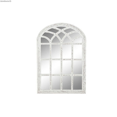 Lustro ścienne DKD Home Decor Biały Szkło Drewno MDF (81 x 3 x 121.5 cm)