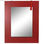 Lustro ścienne DKD Home Decor Lustro Jodła Czerwony Czarny MDF (70 x 2 x 90 cm) - 4