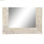 Lustro ścienne DKD Home Decor Naturalny Biały Drewno mango (76,5 x 3 x 122 cm) - 2