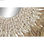 Lustro ścienne DKD Home Decor Naturalny Biały Muszle (55 x 2,5 x 55 cm) - 3