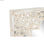 Lustro ścienne DKD Home Decor Szkło Brązowy 90 x 3 x 90 cm Biały Arabia Drewno M - 3