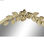 Lustro ścienne DKD Home Decor Złoty Metal Kvety (60 x 4 x 66 cm) - 3