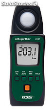 Luxímetro p/ LED branco 400.000 Lux Extech LT-40