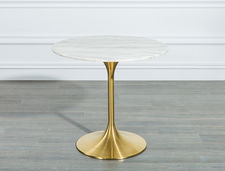 Luxo de ouro de aço inoxidável base de mesa de café tampo de mármore