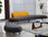 Luxury furniture fabric half moon living room sofa - Foto 2