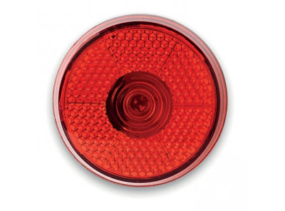 Luz LED roja intermitente, con clip. Pila AG13 (incluida).