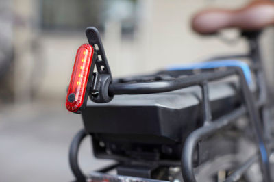 Luz para bicicleta recargable de ABS - Foto 3