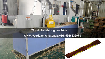 LYDM3000 Máquina de achaflanado de paletas de madera