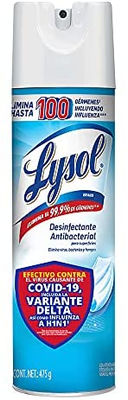 Lysol Aerosol Desinfectante para Superficies, Aroma Crisp Linen, 475g - Foto 4