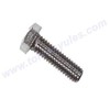 M8 tornillo de cabeza hexagonal de acero inoxidable din 933