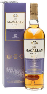 Macallan 18 fine oak 43% vol