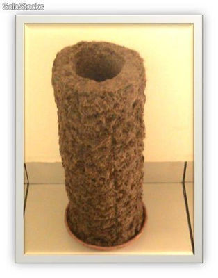 Maceta de fibra de coco tipo Columna