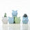 Maceta suculenta de cerámica esmaltada mini forma de animal decoración de hogar - Foto 3