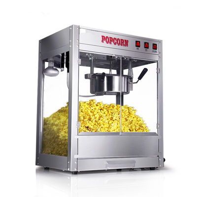 Machine à pop-corn tecnopop 8 oz inox 2