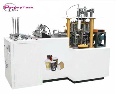 Machine de production de gobelets en papier