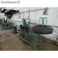 Machine to insert dropper and puncture hole for pipe