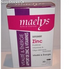 Maelys zinc &amp; vitamines b vitalité 30 gelules