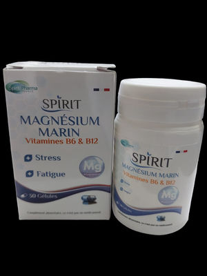 Magnesium Marin Vitamine B6 &amp; B12 30gelules