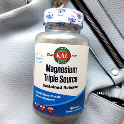 Magnésium Triple Source ( malate citrate et oxide ) 500mg 100 Tablets
