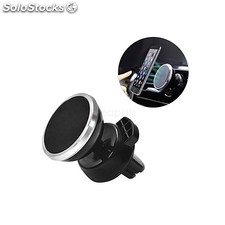 Magnetic Car Air Vent for Mobile Devices BLACK with gris