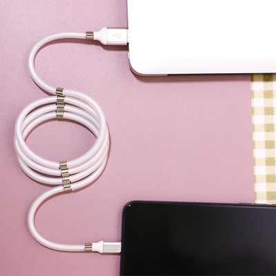 Magnetic Data Charging USB cable for iPhone Android Type C 1 Meter - Zdjęcie 5