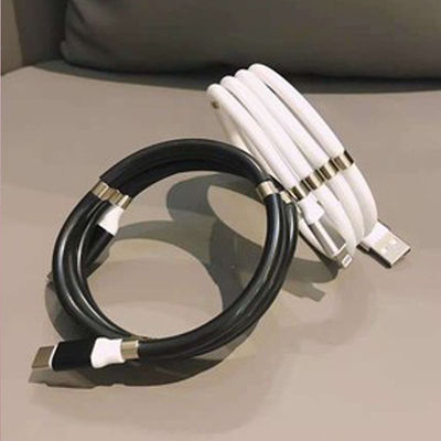 Magnetic Data Charging USB cable for iPhone Android Type C 1 Meter - Foto 3